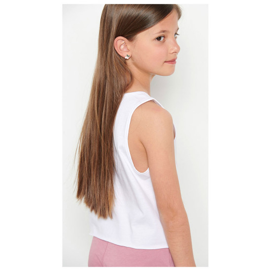 Bodytalk Παιδική αμάνικη μπλούζα Crop Top Bodytalk Παιδική αμάνικη μπλούζα Crop Top